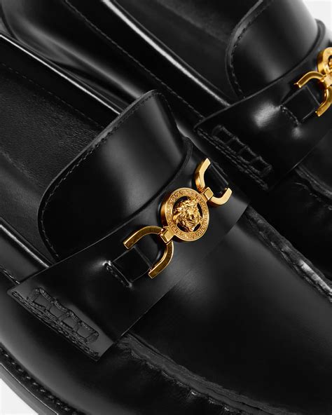 versace tribute loafer heels|versace women's medusa 95.